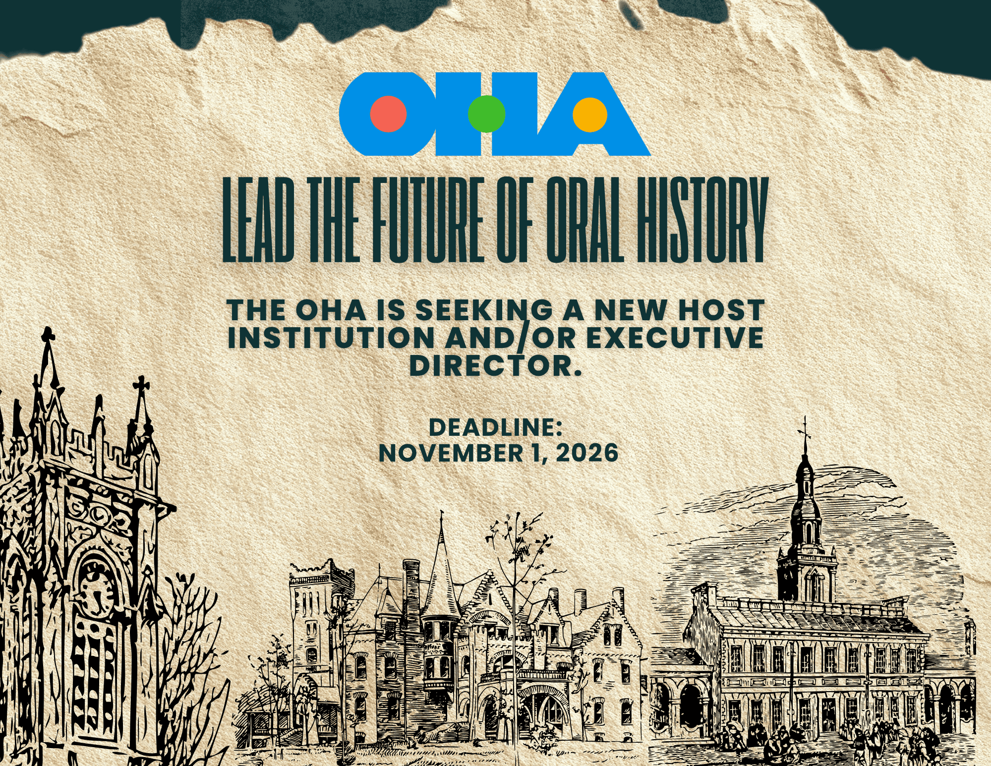Search for Host Institution and/or Executive Director: Invitation to Submit a Letter of Interest (Due 11/1)