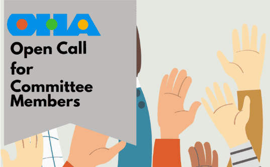 OHA Call for Committee Members (Closes Oct. 2)